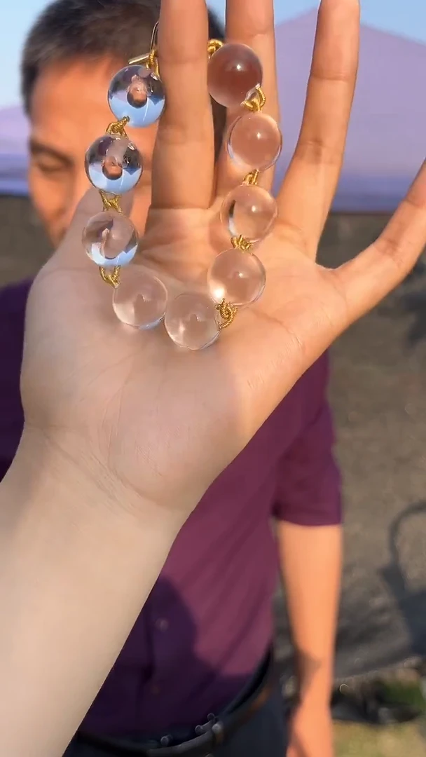 水晶手链未镶嵌天然DIY手串多样性发一16mm