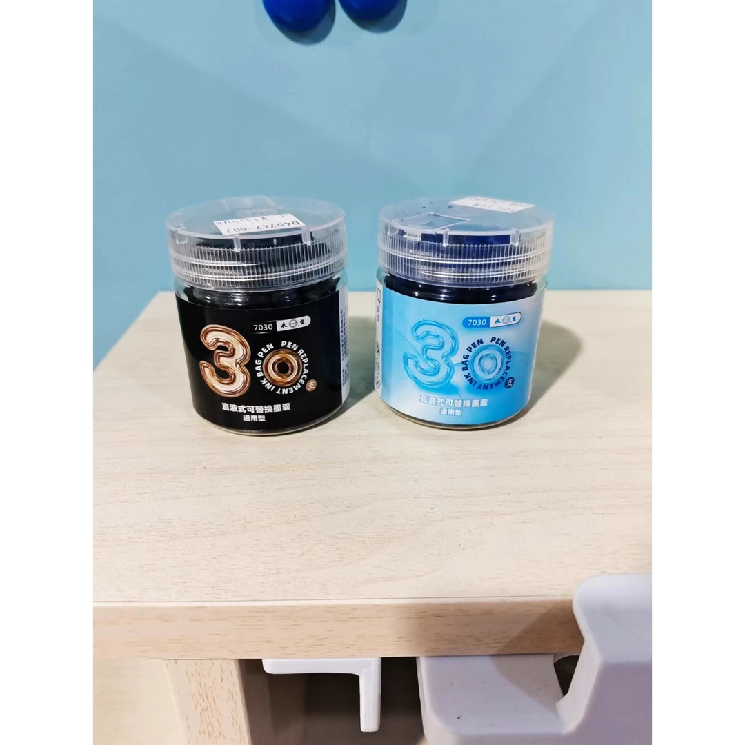桶装30粒通用型直液式可替换墨囊7030【图案不挑】