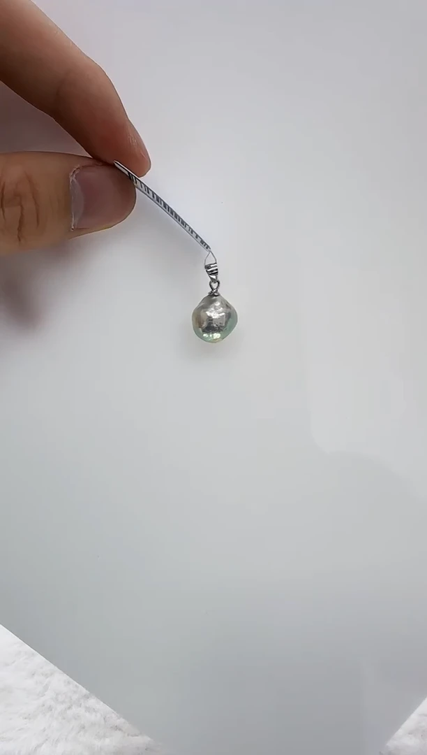 【闪购商品】淡水珍珠DA银S925镶嵌b677 珍珠