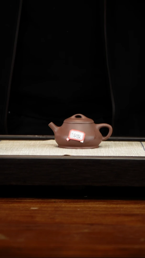 茶壶紫砂微瑕天青柱瓢