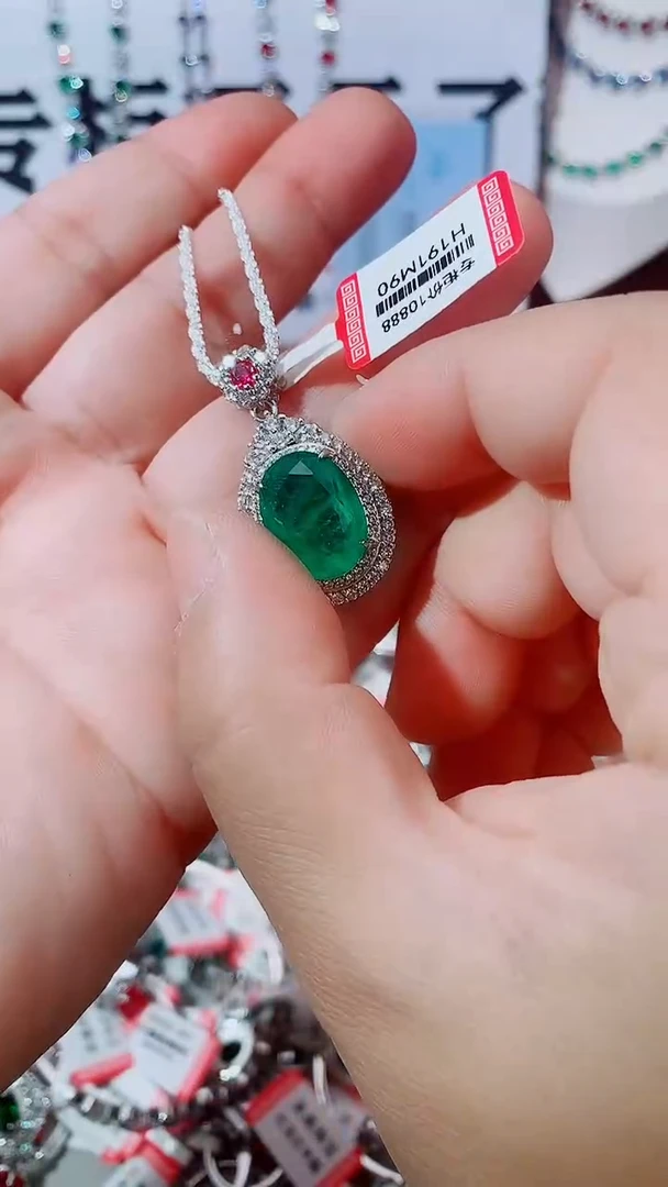 颈饰未镶嵌祖母绿祖母绿191吊坠