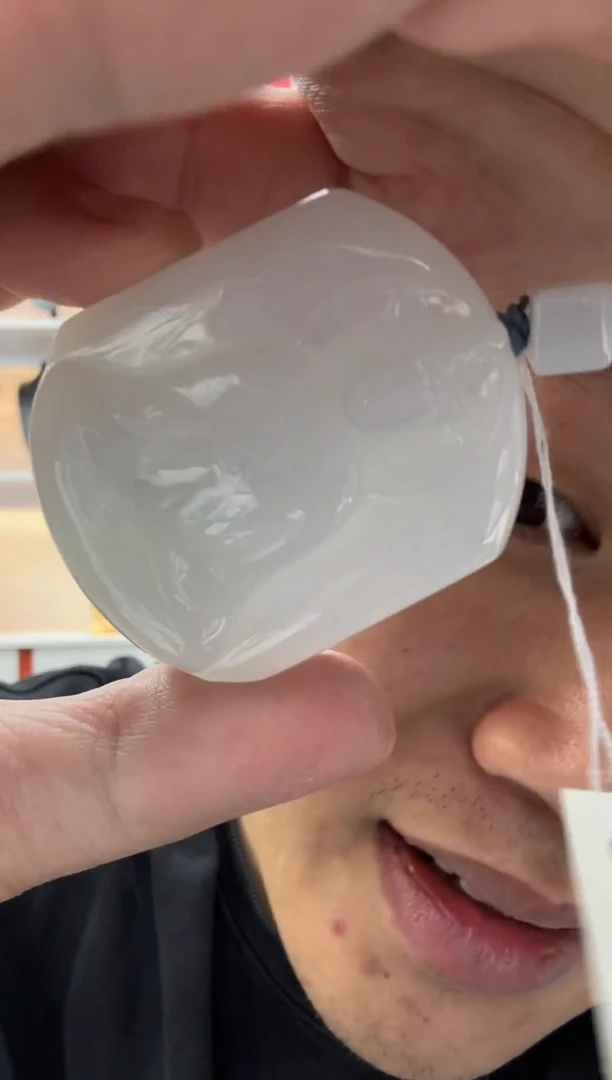 【闪购商品】翡翠颈饰未镶嵌天然翡翠A货孤品一件