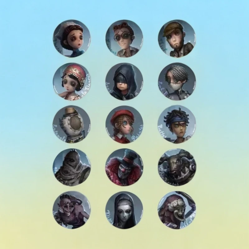 第五人格蓝底+ 儿童节系列吧唧