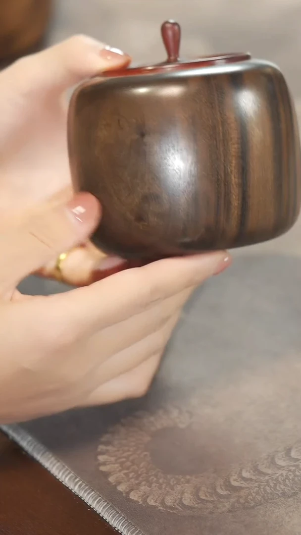 金丝楠286茶仓茶叶罐