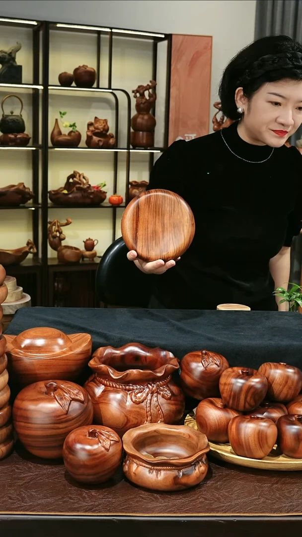 木MB058-1平安扣壶承底座