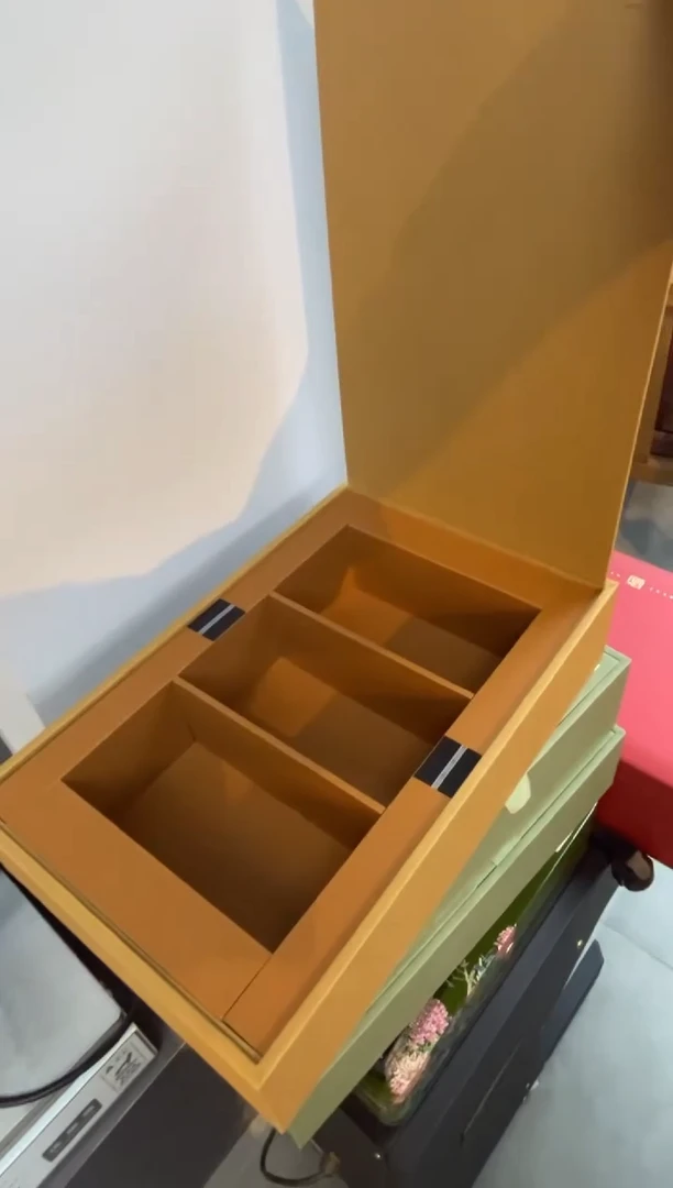 特价空礼盒牛皮色三两装茶叶礼盒20套
