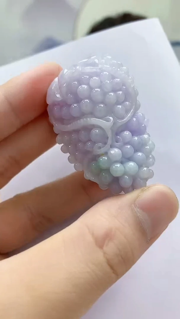 未镶嵌定制翡翠4868bb-毛货挂件9