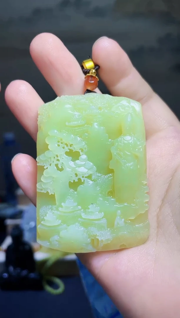 颈饰未镶嵌和田玉1