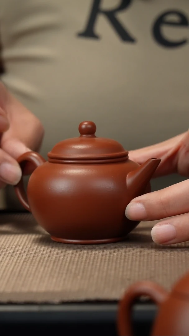 茶壶紫砂朱泥水平120cc