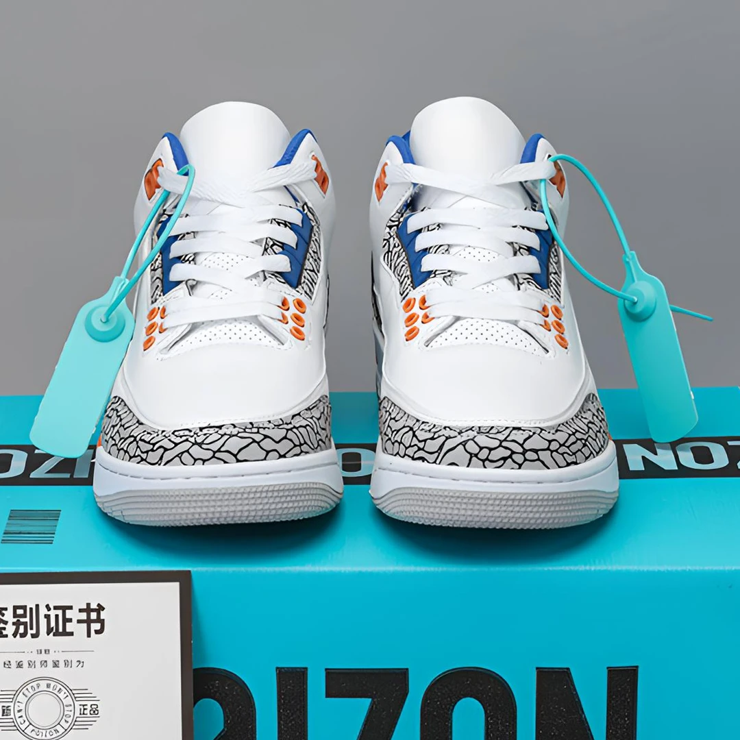 aj3高帮百搭尼斯克藤原浩男鞋篮球鞋火焰红学生时尚情侣厚底板鞋