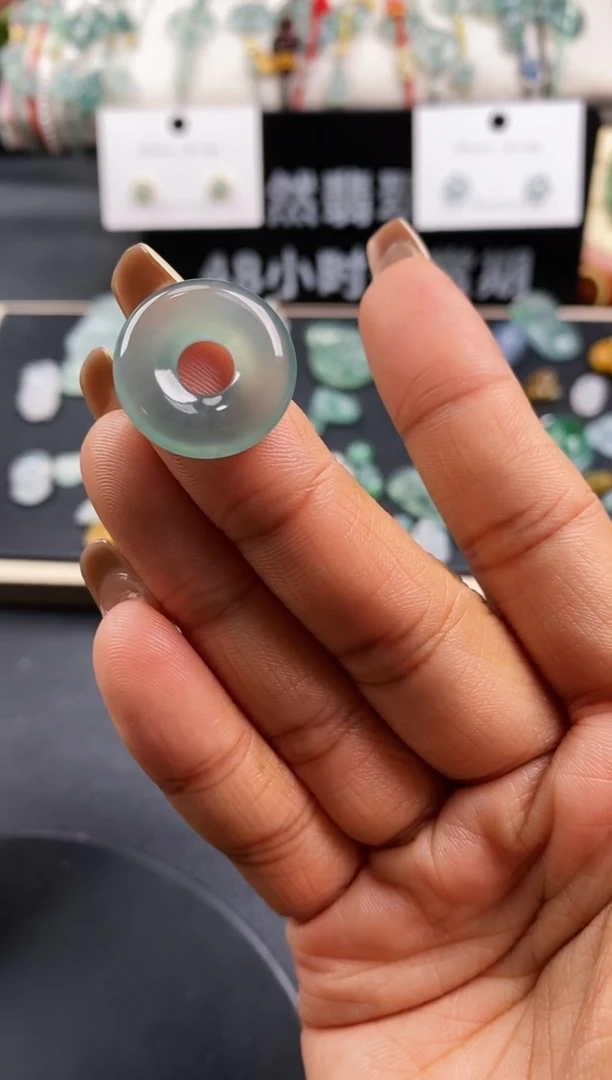 翡翠裸石甜甜圈199一个