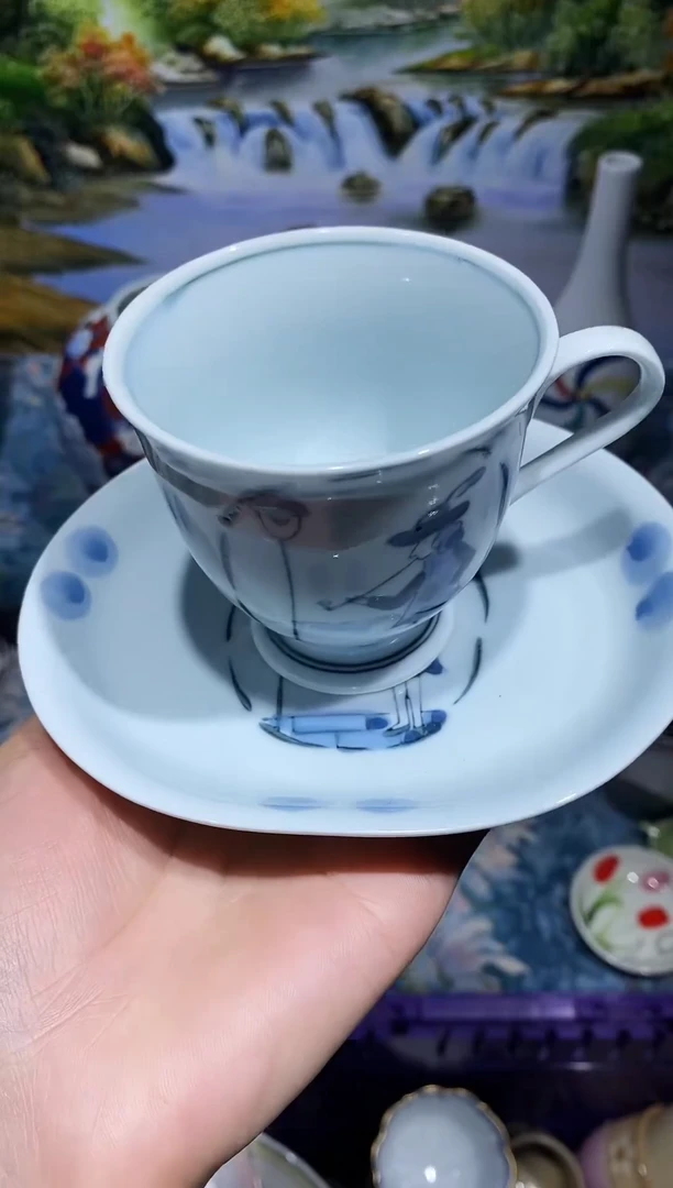 瓷片全品荷兰人咖啡套