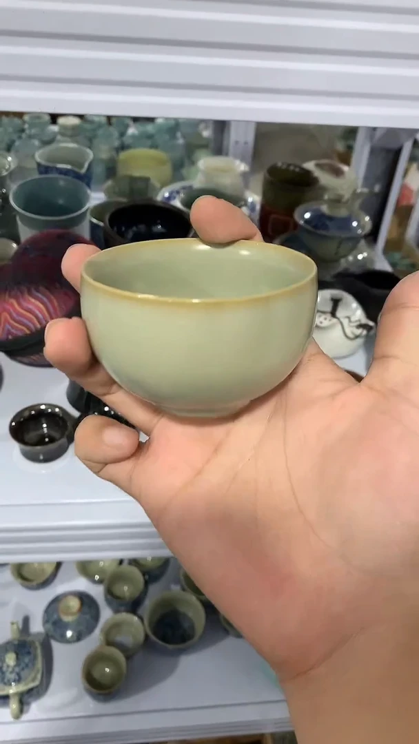 茶具【新粉福利】微微瑕疵盖碗主人杯@@@