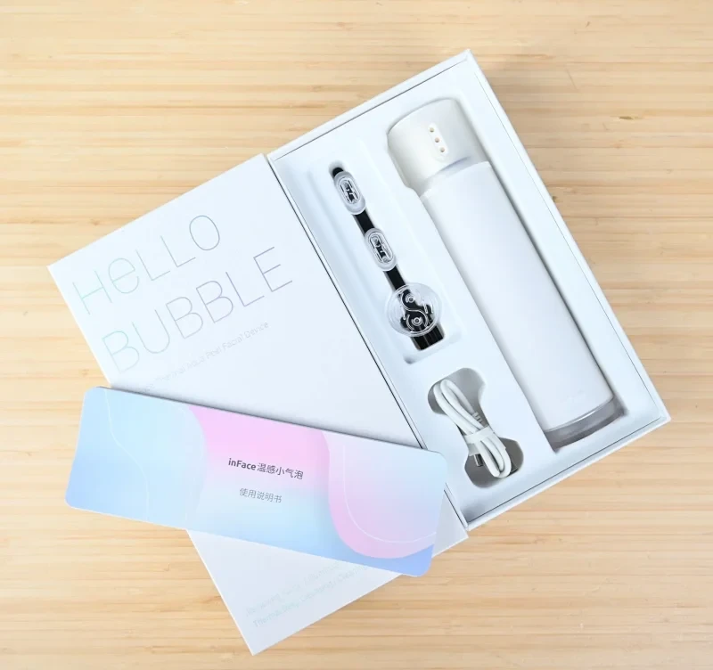 准新品  inFace温感小气泡黑头仪40℃恒温水流三档吸力多肤质适用