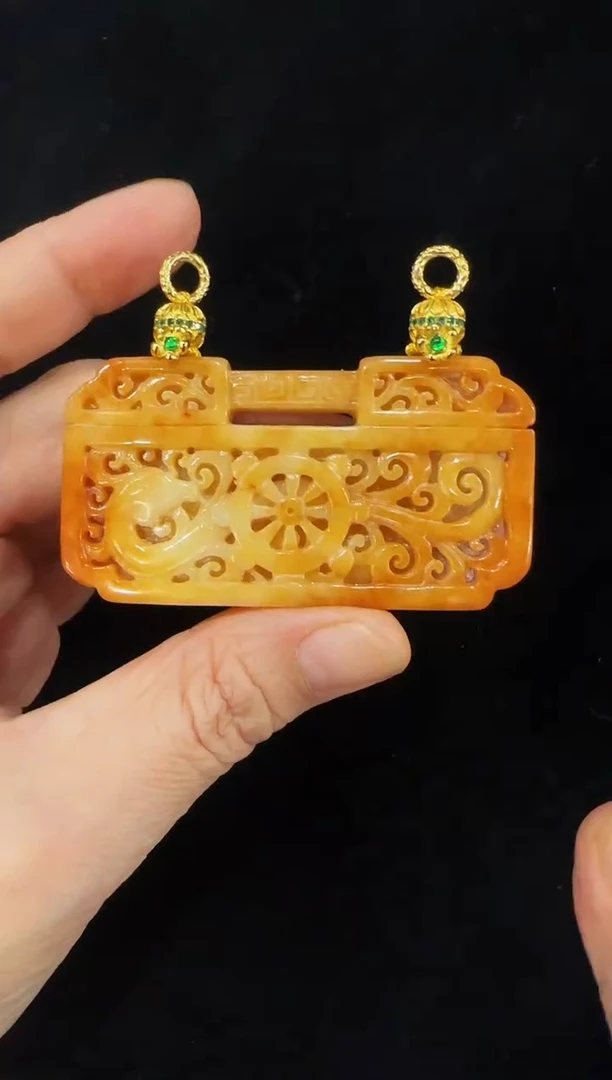 颈饰未镶嵌翡翠国风