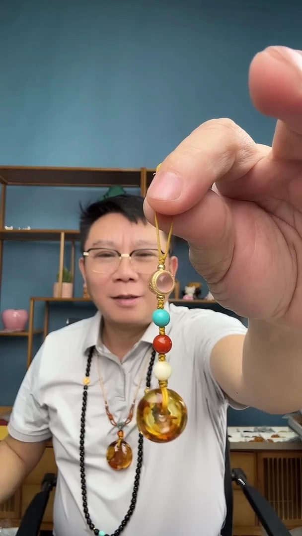 裸石琥珀未镶嵌要****?微瑕介意勿拍52