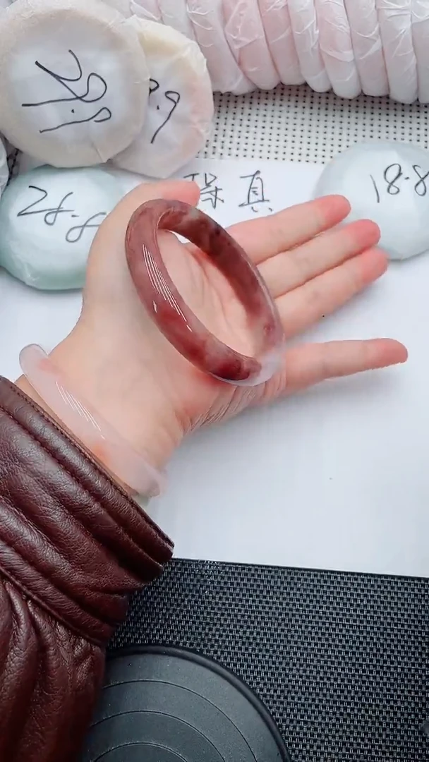 未镶嵌手镯石英质玉7-64-65