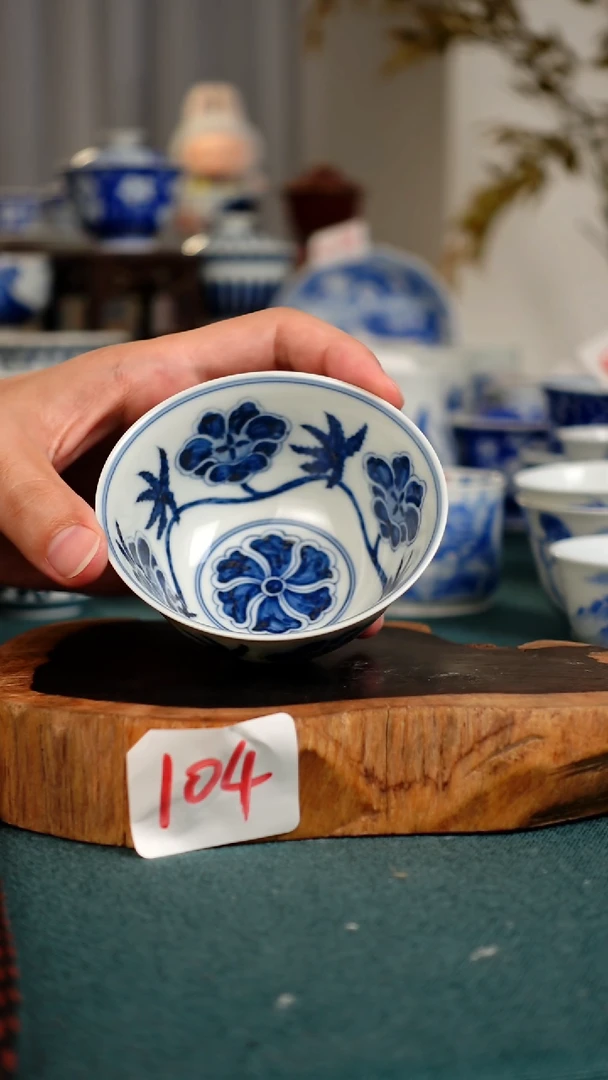 茶杯104全手工手绘茶器