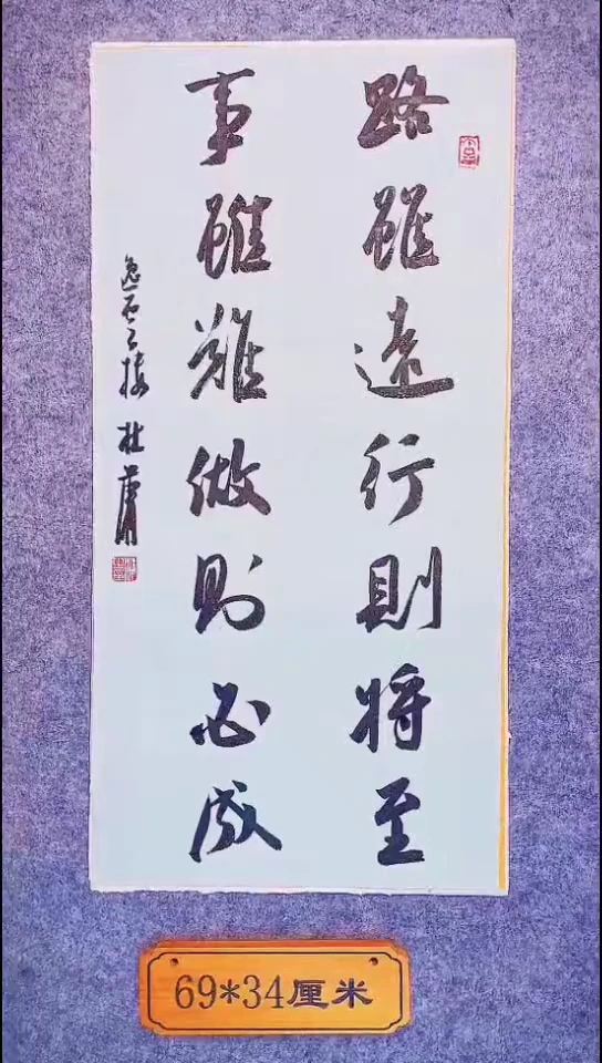 书法110中书协 杜潇书法放漏