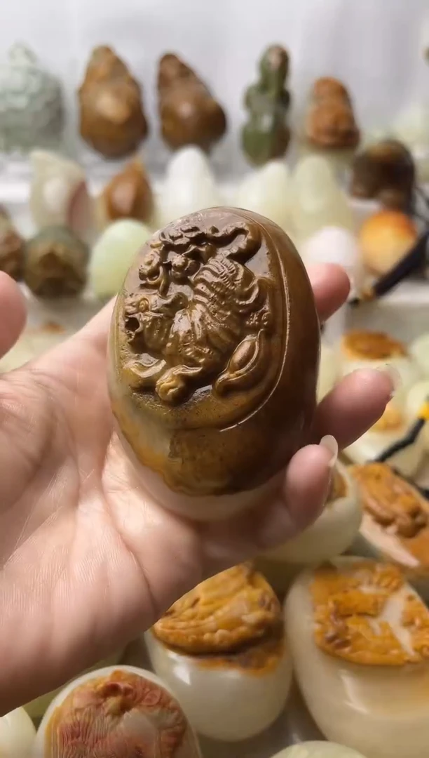 石材方解石棉纹正常不退换虎微瑕