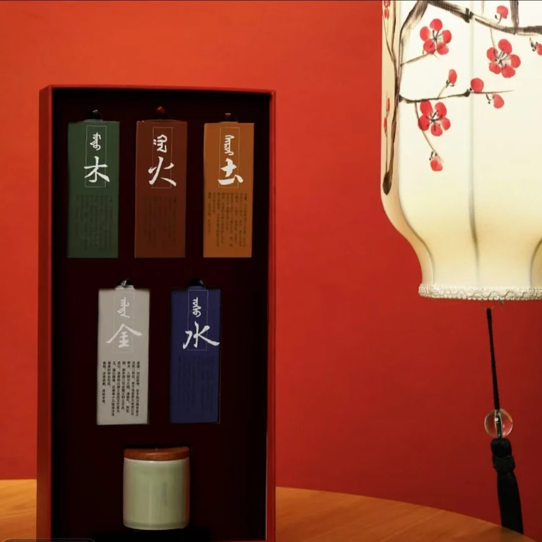 敦布仁钦五行线香梵音礼盒礼盒