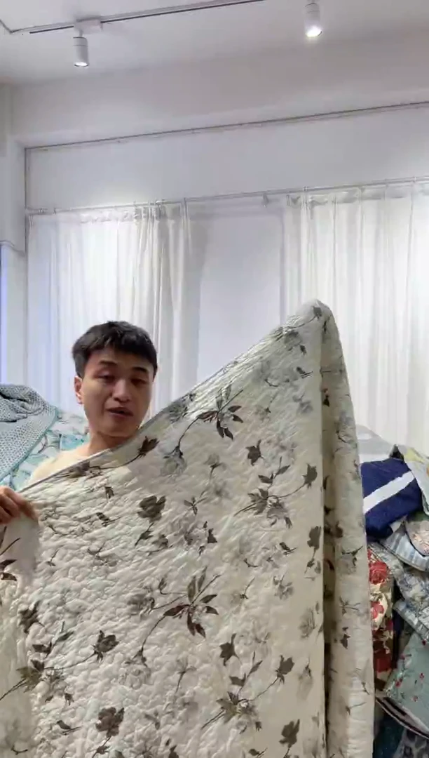 棉140*200纯棉床盖25号微瑕