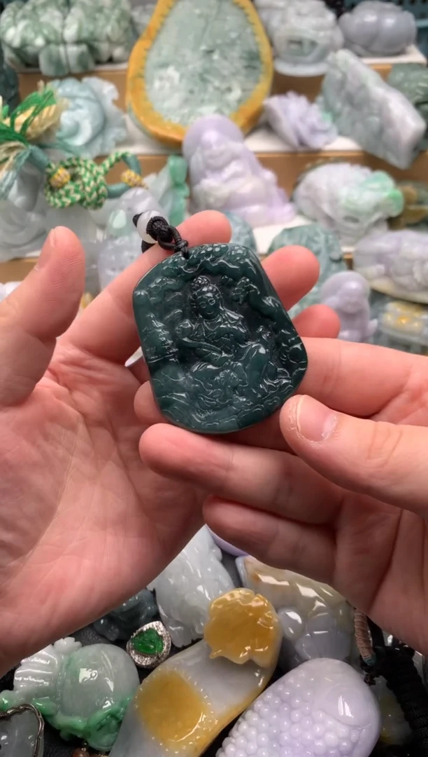 吊坠(不含链)未镶嵌翡翠1