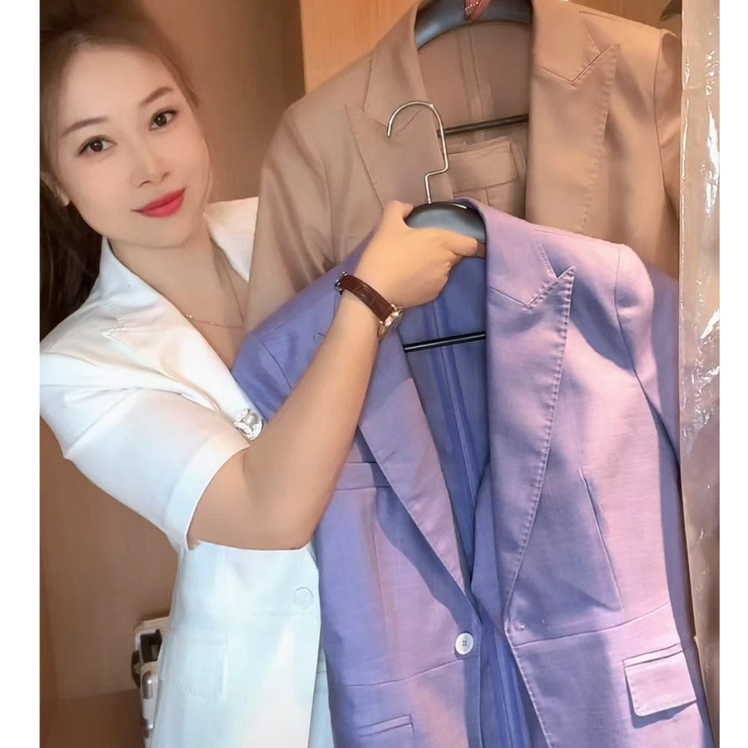 一姐【K909多色西装】洋气财阀千金晚宴ins风女装