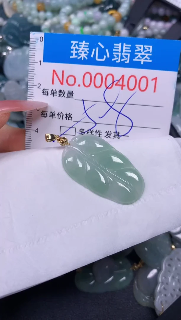 【闪购商品】翡翠颈饰未镶嵌含绳0004001