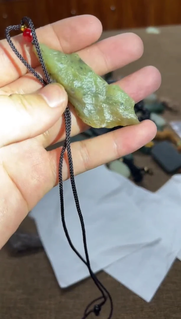 颈饰未镶嵌和田玉拍一发一多样性发货