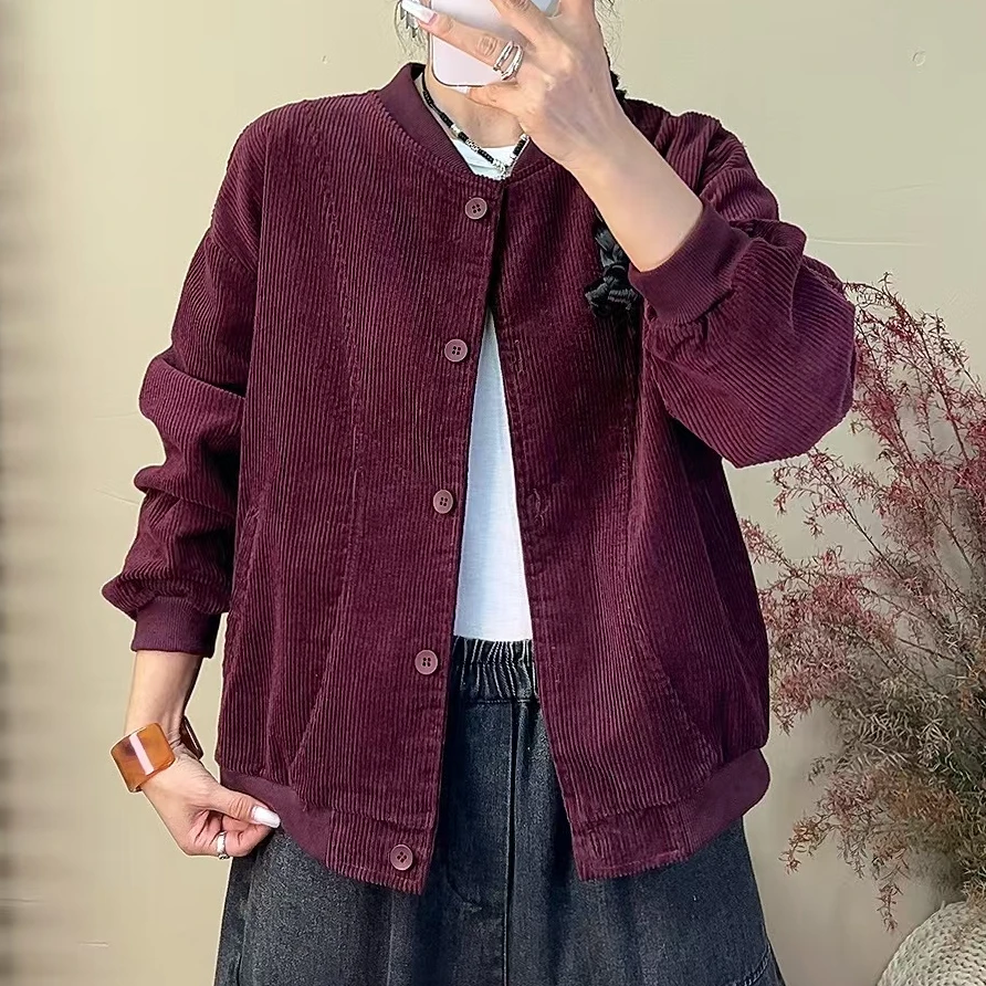 16595新款春秋休闲减龄宽松显瘦上衣外套