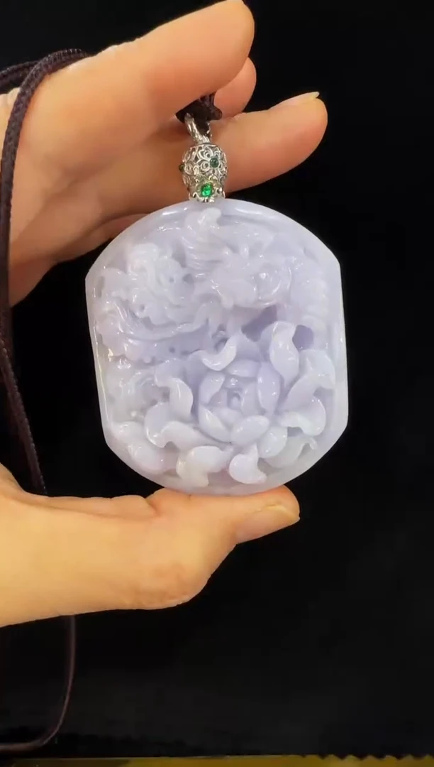 颈饰未镶嵌翡翠国风