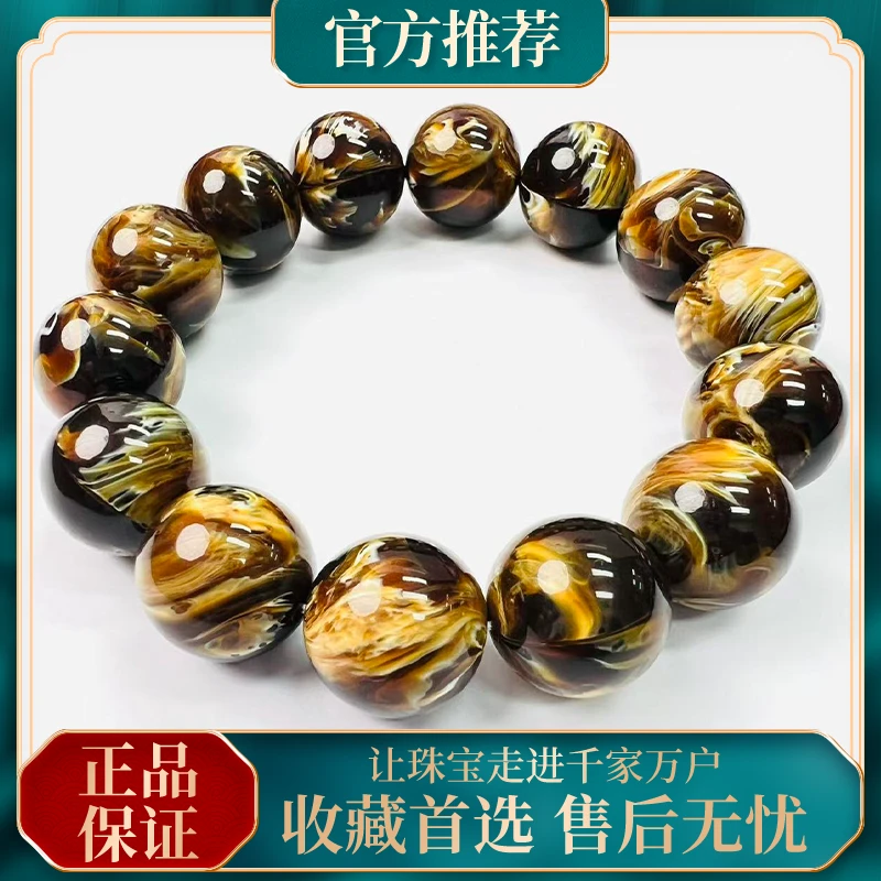 江姐推荐 毕业级溶洞虎皮老料手串卡15情女款精美时尚多样发