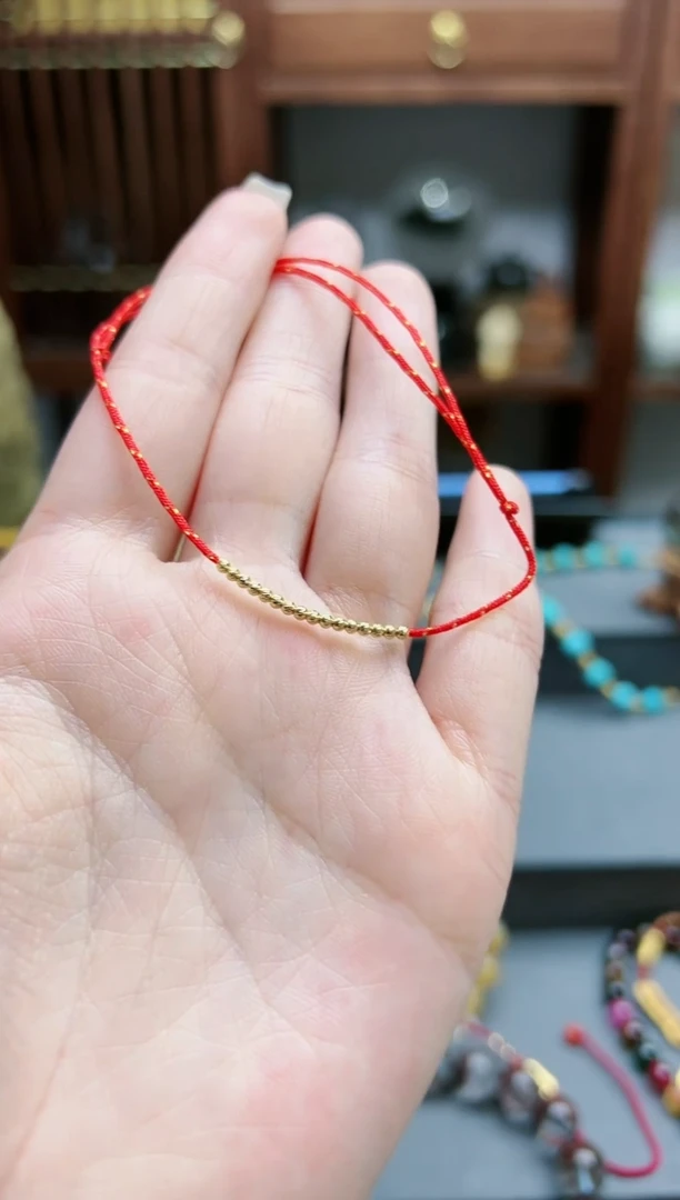 【闪购商品】18K金手饰18k金手绳*1 WY