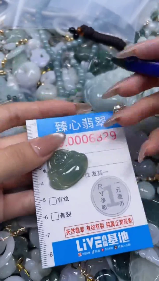 颈饰未镶嵌翡翠6629