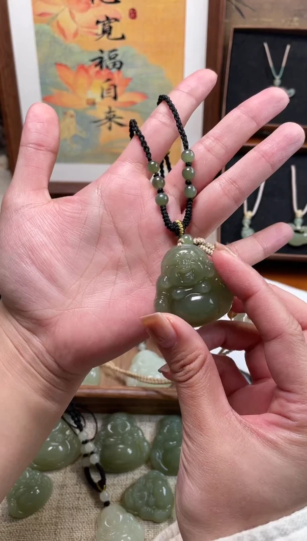 【闪购商品】和田玉颈饰未镶嵌35佛