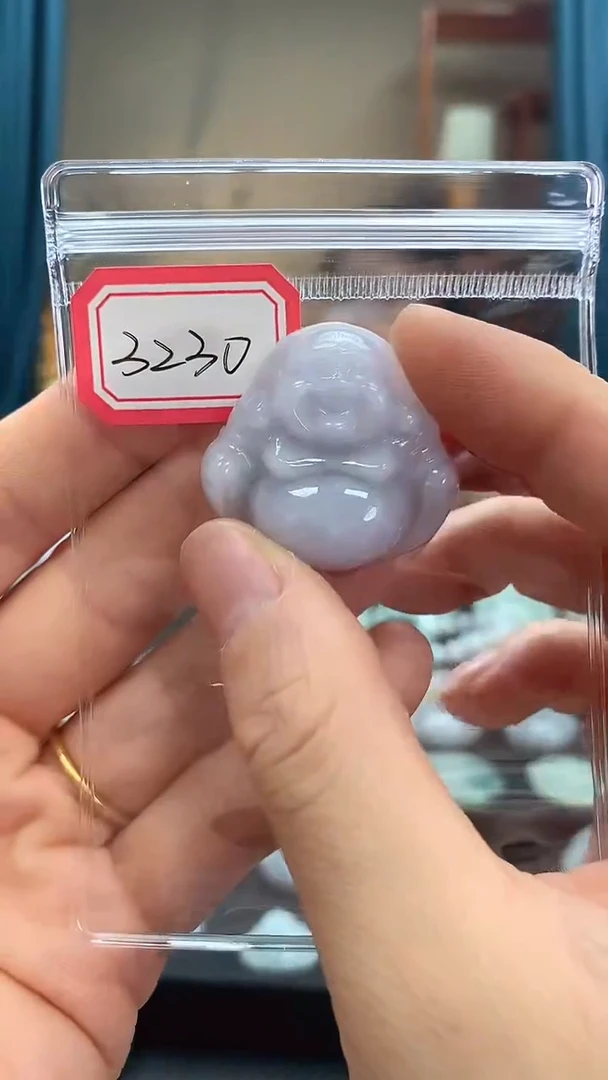 颈饰未镶嵌翡翠佛公 3230多样性发一件