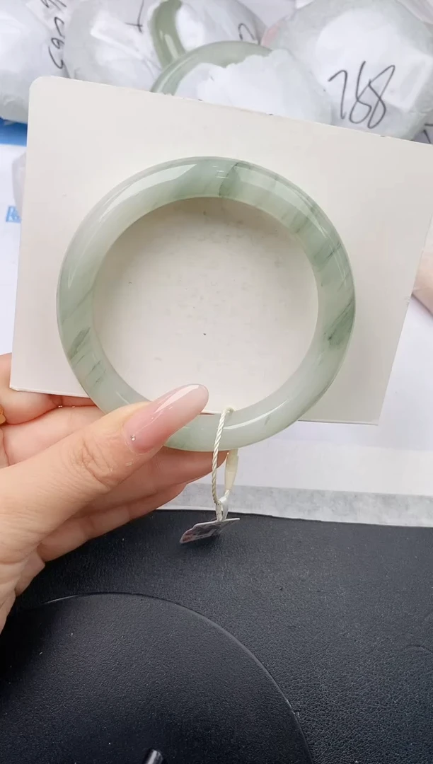 未镶嵌手镯石英质玉w220-PA62+