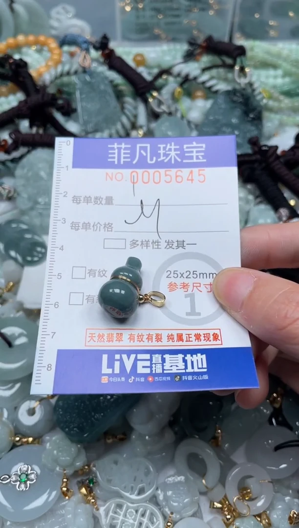 【闪购商品】翡翠颈饰未镶嵌00..5645