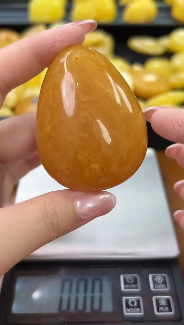 未镶嵌蜜蜡裸石琥珀蜜蜡吊坠
