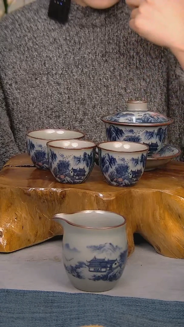 【闪购商品】简装家用款5件套 陶瓷家用茶具系列