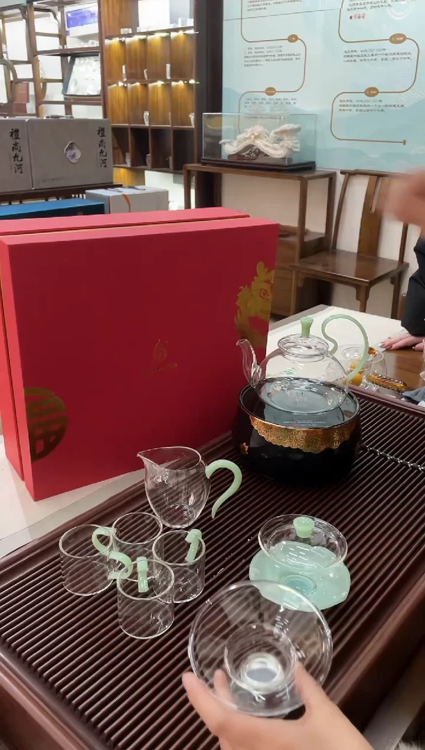 【闪购商品】九河芙蕖套组红色大礼盒