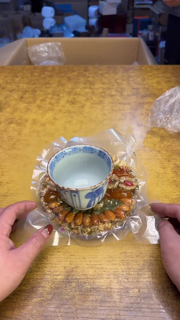 【闪购商品】其他瓷器瓷老破旧120玫瑰糕