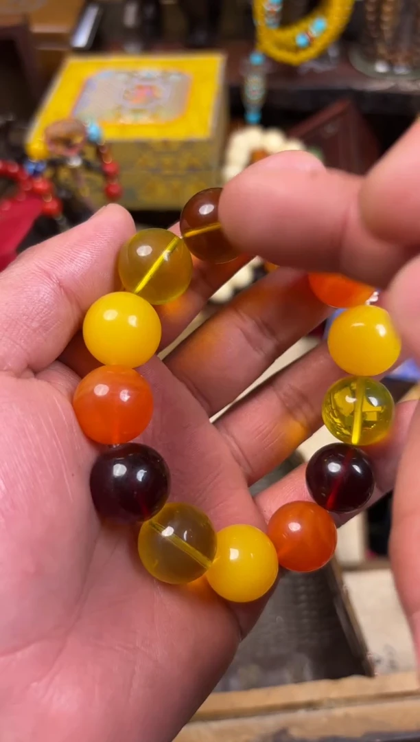 【闪购商品】琥珀耳饰未镶嵌----------------