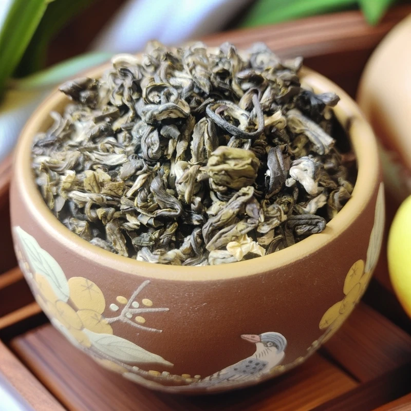 茉莉玉螺 茉莉花茶版纳曲螺回头客浓香传统工艺好喝不贵耐泡沙口
