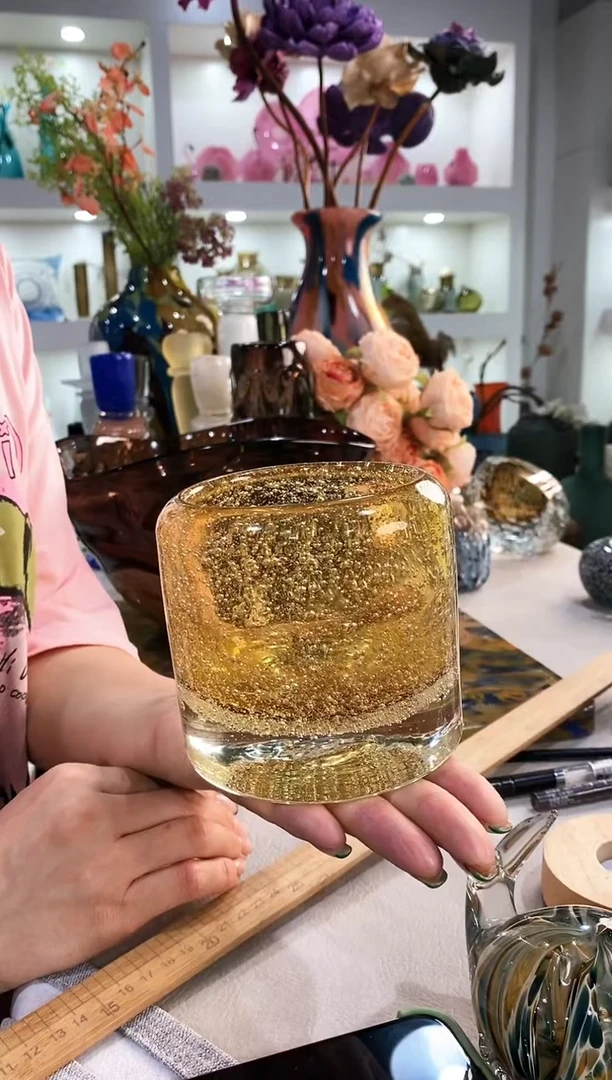 英***屋慕忆家手作琉璃花瓶