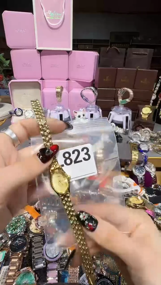 石英机芯不锈钢不锈钢直播定闪专用