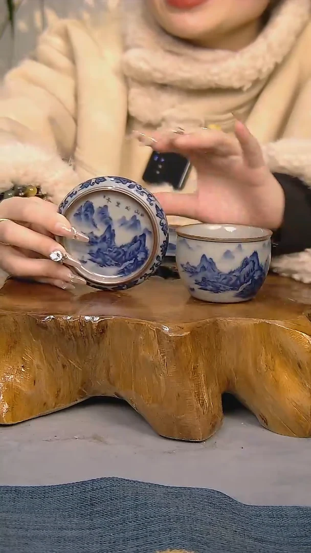 【闪购商品】2件套陶瓷茶具家用简装系列