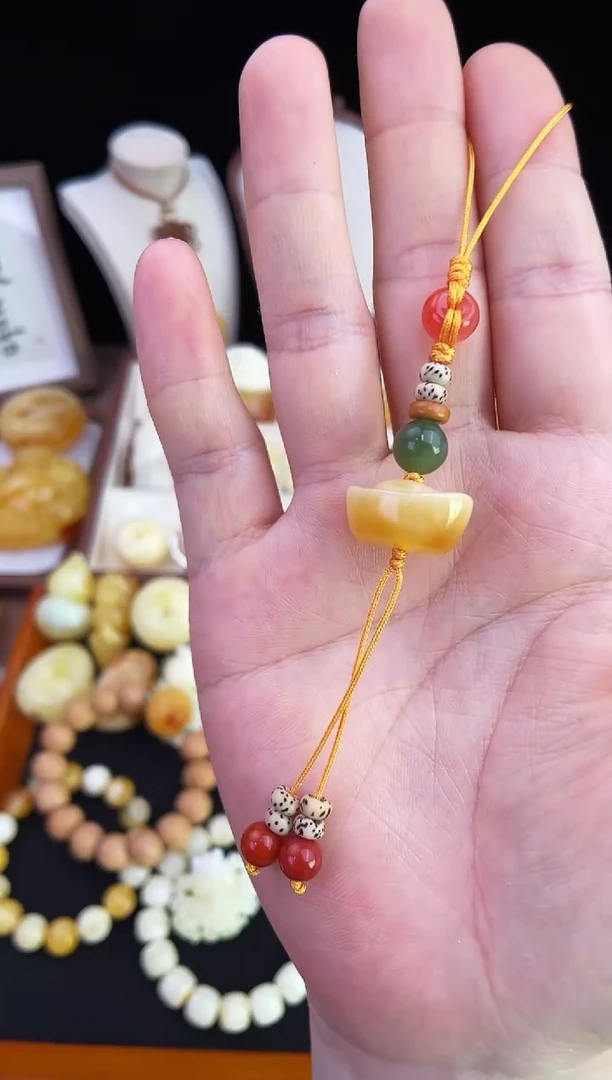 琥珀未镶嵌珠宝奇石柒月