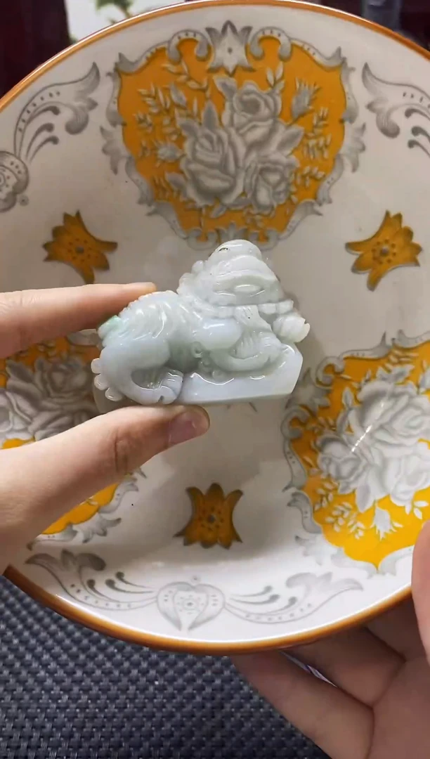 瓷片瓷片 瓷器 摆件 1个